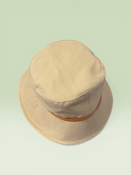 Coach Bucket Hat Tan and Red - Picture 5 of 7